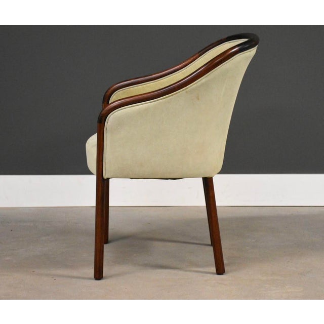 Mid-Century Modern 1970s Ward Bennett for Brickel Associates Banker Chair For Sale - Image 3 of 9