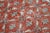 1970s Contemporary Style Floral Design Red Handmade Oushak Rug For Sale - Image 4 of 9
