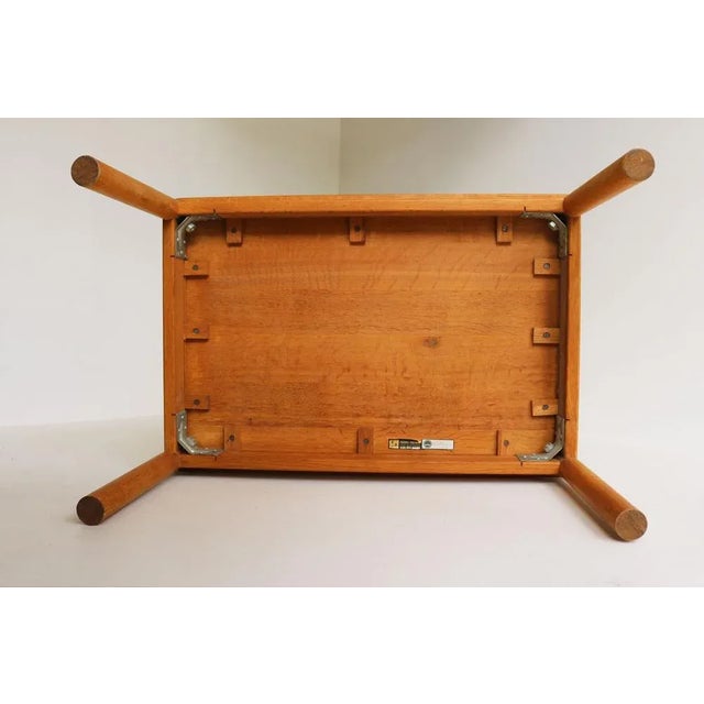 1950s Vintage Oak Coffee Table by Borge Mogensen, 1950 For Sale - Image 5 of 11