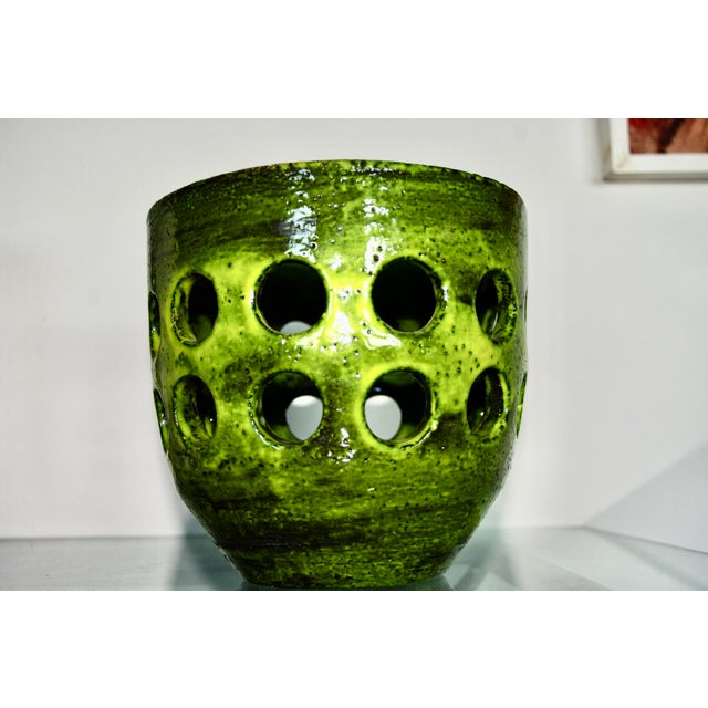 Mado Jolain Gear Series Plant Pot Cover, 1963 For Sale - Image 10 of 10