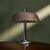 Large Table Lamp with Shade and Chrome-Plated Metal Base by Heinz F.W. Stahl for Hillebrand, Germany, 1960s For Sale - Image 9 of 11