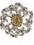 Gold Murano Glass Ceiling Light by Banci Firenze, 1960s For Sale - Image 8 of 18