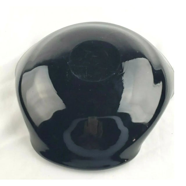 Mid-Century Modern Mid 20th Century Avem Tutti Frutti Dino Martins Black Aventurine Murano Glass Bowl For Sale - Image 3 of 8