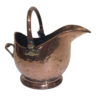 19th Century French Coal Scuttle For Sale