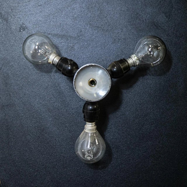 Optical Sconce from New Lamp Italy, 1970s, in None conditions. Designed 1970 to 1979 European Plug (up to 250V).The wiring...