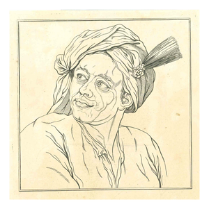 Thomas Holloway, Portrait, The Physiognomy, 1810, Etching