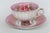 Mid 20th Century Royal Halsey Pink Opalescent Lusterware Footed Teacup and Saucer - Pair For Sale - Image 11 of 13