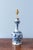 18th Century Dutch Delft Garlic Neck Chinoiserie Vase Table Lamp For Sale - Image 11 of 13