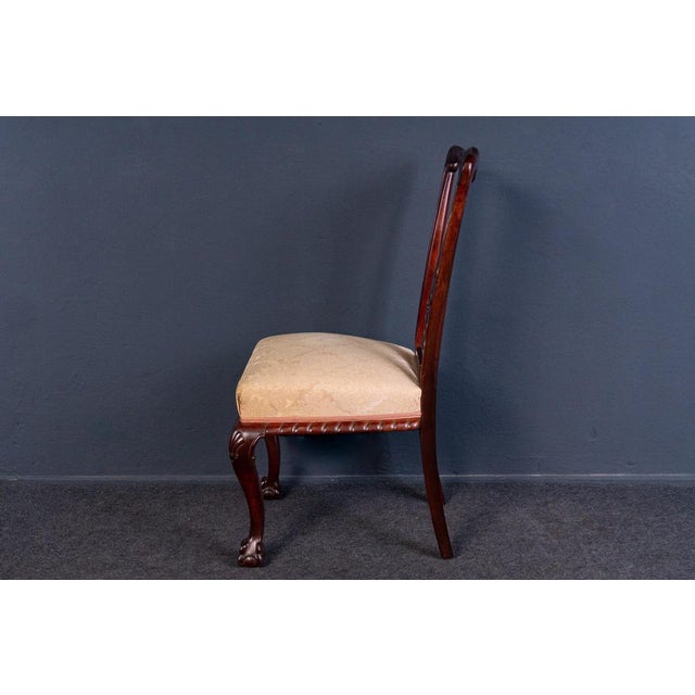 Beige Dining Chairs, Set of 4 For Sale - Image 8 of 14