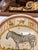 Very charming, well loved Zebra tin for a child's treasures.