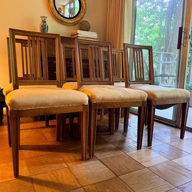 Brown Set of 6 Kenny Ball Antique Chairs For Sale - Image 8 of 10