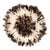 Contemporary White Exotic Combination Juju Hat - 20" For Sale