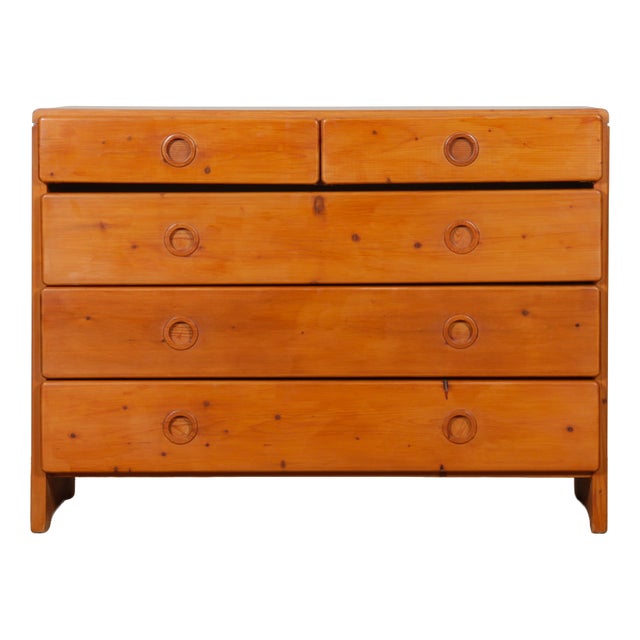 Pine Chest of Drawers by Charlotte Perriand for Les Arcs, 1960 For Sale