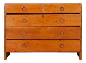 Pine Chest of Drawers by Charlotte Perriand for Les Arcs, 1960