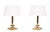 1970s Brass Table Lamps from Herda, 1970s, Set of 2 For Sale - Image 5 of 11