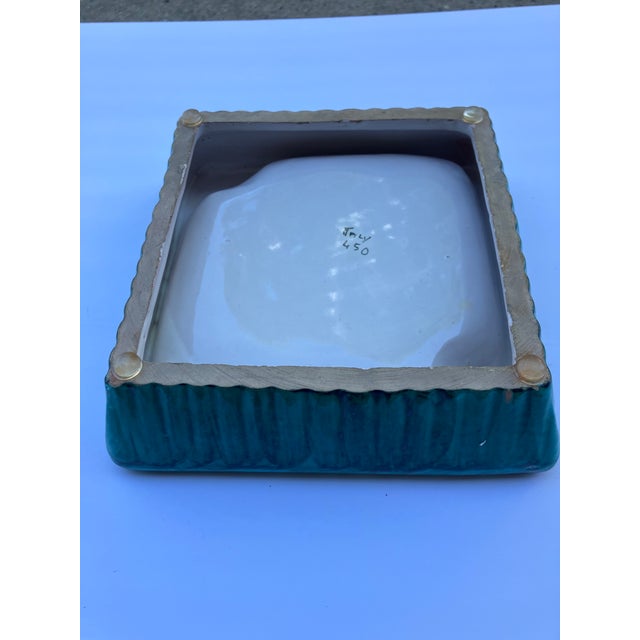 Great mid century Approx. 7.75 x 7.75 2.5 high tray Marked Italy on bottom