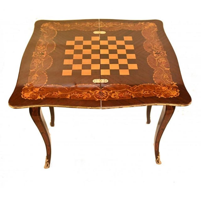 French Louis XVI Games Table For Sale - Image 13 of 16