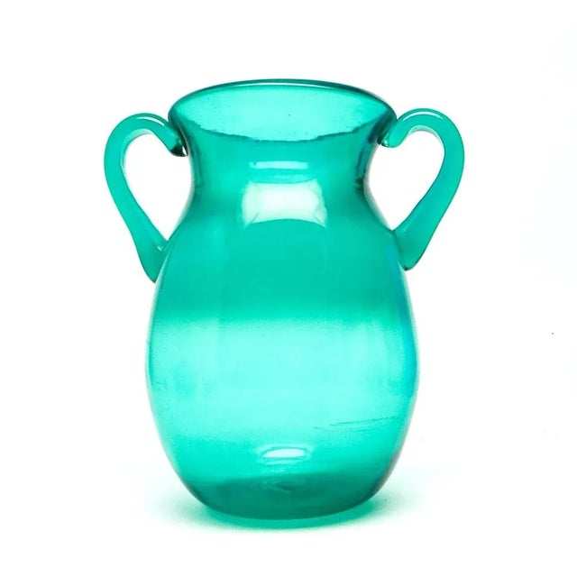 Glass Vase by J. Słuczan-Orkusz for Cracow Institute for Glassworks, Poland, 1970s For Sale - Image 7 of 8