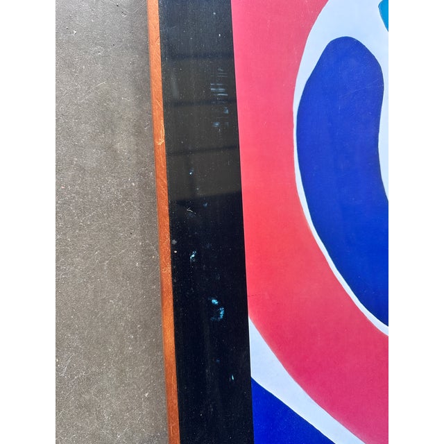 1970s 1970s Original Poster Jules Olitski "Born in Snowsk" From Abstraction Modernist Art Exhibition For Sale - Image 5 of 11