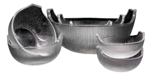Large Japanese Bowls by Hoya Crystal, 1960s, Set of 8