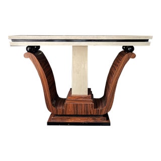 Art Deco Style Console Table For Sale