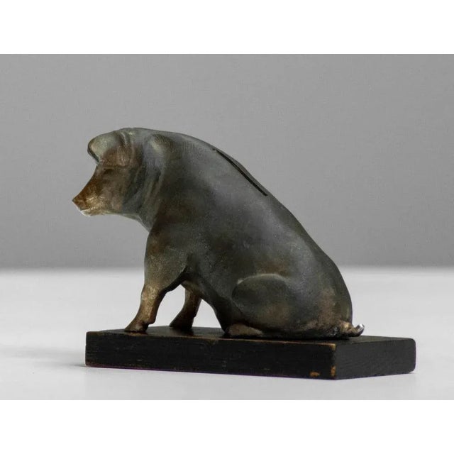 Swedish Piggy Bank or Money Box from Olof W. Nilsson, 1930s For Sale - Image 3 of 9