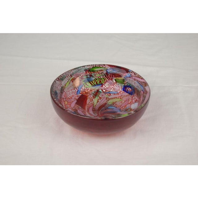 Tutti Frutti Murano Glass Bowl, 1970 For Sale - Image 7 of 16