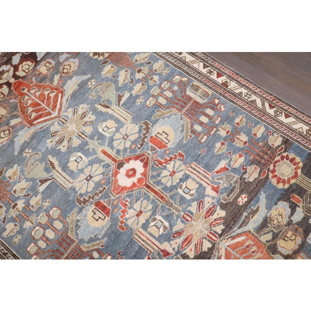Red Early 20th Century Persian Malayer Carpet - 4'4" x 6'2" For Sale - Image 8 of 10