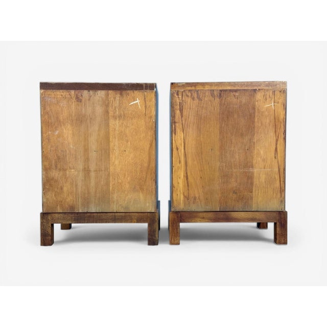 t.h. Robsjohn-Gibbings, Nightstands, Mahogany, Brass, Usa, 1960s For Sale - Image 12 of 12
