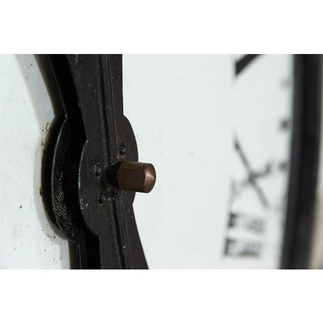 English Bronze Tower Clock, 1880 For Sale - Image 10 of 14