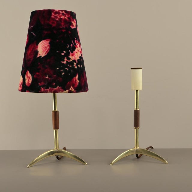 Italian Table Lamps attributed to Rupert Nikoll, 1950s, Set of 2 For Sale - Image 6 of 10