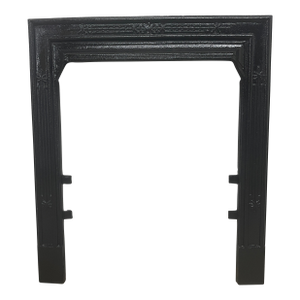 Late 19th Century 26.5" W X 30"h 2" Flair Decorative Fireplace Surround