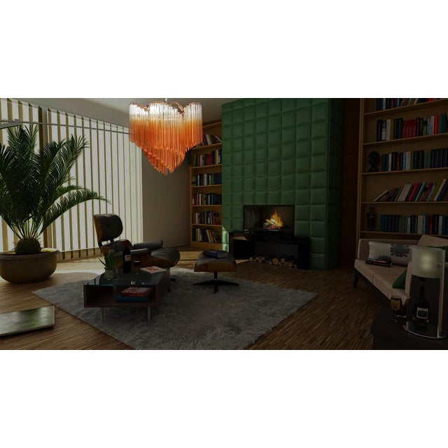 Vintage Murano Glass Chandelier, 1980 For Sale - Image 11 of 18