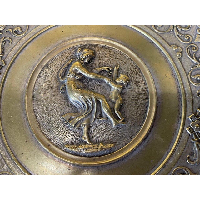 Bronze Cup on Pedestal For Sale - Image 3 of 6