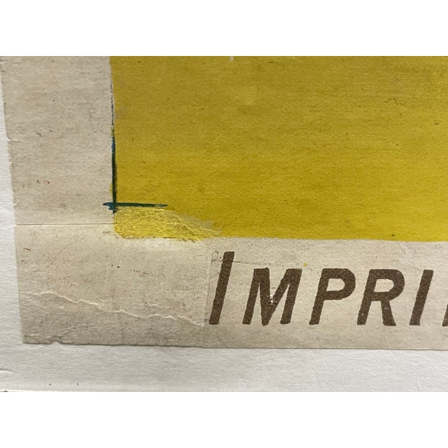 Rare Antique Lithograph, Olympia - Grand Ballet: "Brighton", Antique Lithographic Poster by Pal, 1894 For Sale - Image 4 of 8