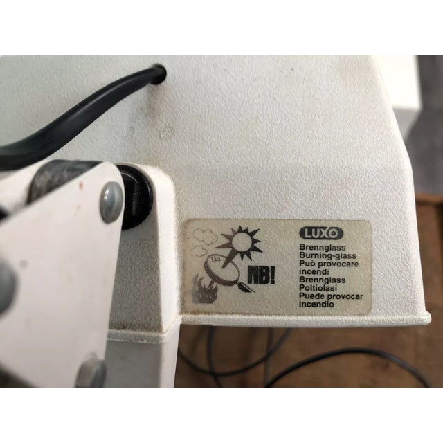 Luxo lm-2 argus desk table lamp made in the 70s original vintage metal lamp good looking, very current, excellent for...