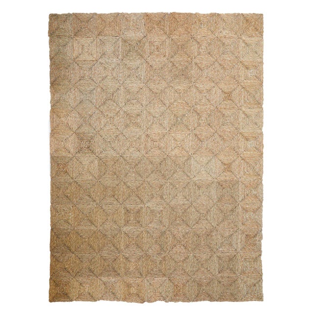Rush House for Chairish Original Seagrass Rug, 9' x 12' For Sale - Image 9 of 9