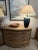 Mid-Century Modern 1970s Dutch Black Cobalt Blue Drip Glaze Large Lamp For Sale - Image 3 of 5
