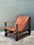 Vintage MCM Leather Sling Lounge Chair For Sale - Image 4 of 12