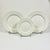1980s 1989 Vintage English Americana Wedgwood for Ralph Lauren Le Blanc Claire Dinnerware - 2 Dinner, 1 Salad Plate For Sale - Image 5 of 10