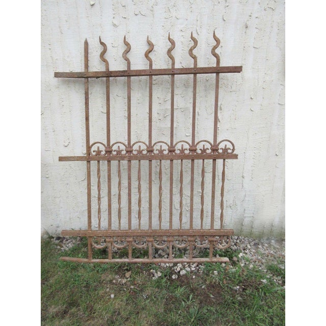 Wonderful piece of architecture. Heavy, tight and sturdy, piece does show signs of age related wear including rust,...