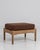 Oak Stool With Upholstered Seat, France, Circa 1970 For Sale - Image 4 of 8