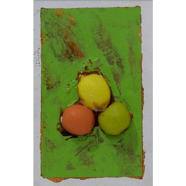 Untitled Fruits Mixed Media by Mario Schifano, 1995 For Sale - Image 4 of 4