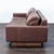 Modern Room & Board 3-Seat Brown Leather Sofa For Sale - Image 3 of 9