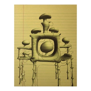 Charles Long, Digital Iris Print "Arrogant Peceiver" Pencil Signed With Initials Edition of 15 For Sale