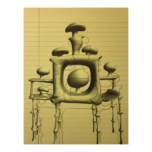Charles Long, Digital Iris Print "Arrogant Peceiver" Pencil Signed With Initials Edition of 15 For Sale