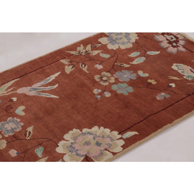 Hand-knotted in high-quality wool, this 3x5 accent rug by Rug & Kilim is directly inspired by the rich history of antique...