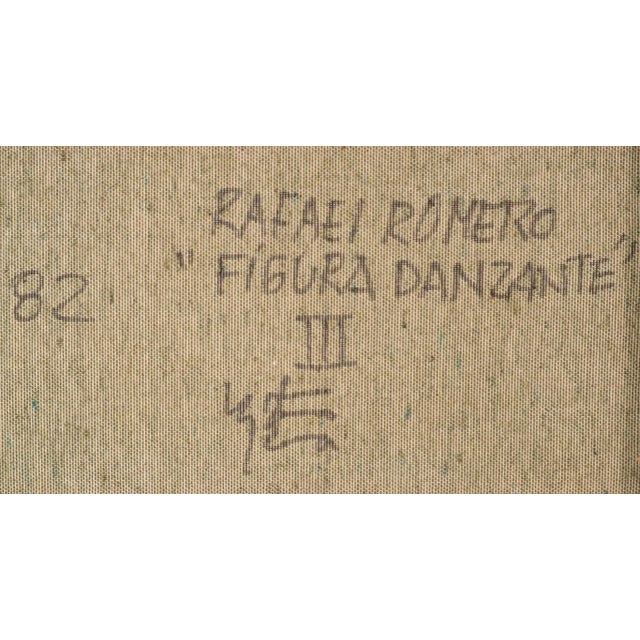 Rafael Romero, Figura Dancante, 1980, Oak For Sale - Image 9 of 10
