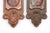 Victorian Pair of Victorian Cast Iron Sargent Pocket Door Plates For Sale - Image 3 of 6
