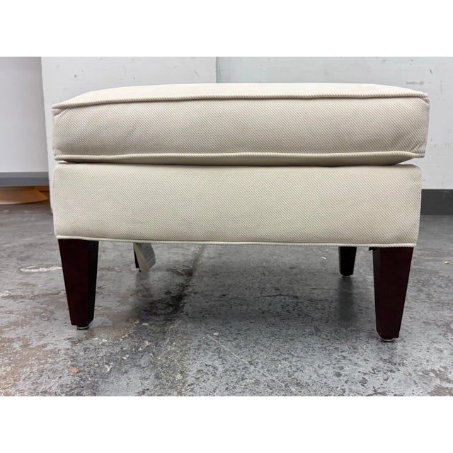 2010s Rowe Furniture Times Square Ottoman For Sale - Image 5 of 12